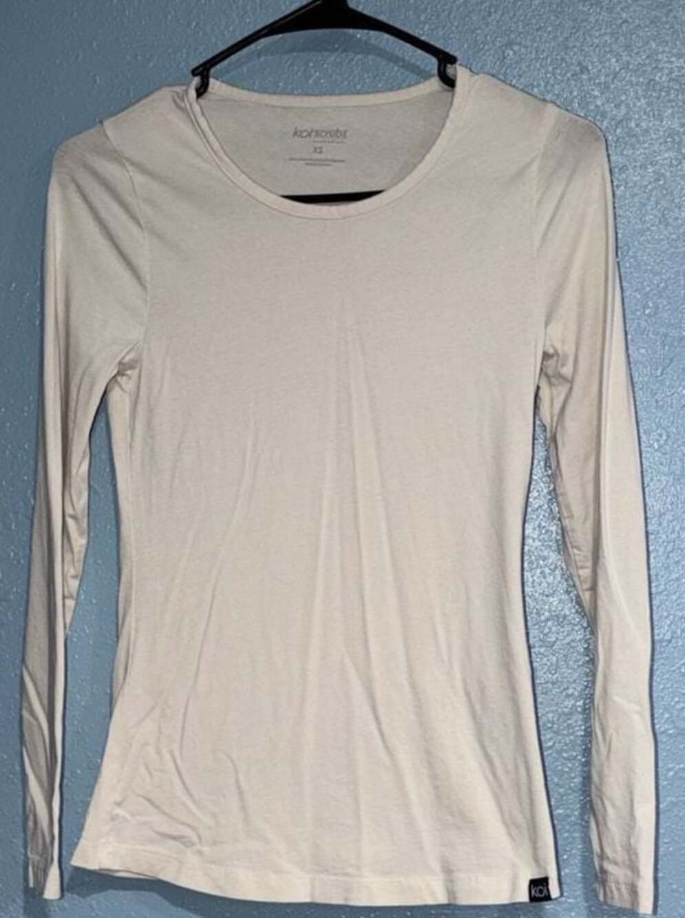 Koi Scrubs Essentials Long Sleeve Crew Neck T-Shirt